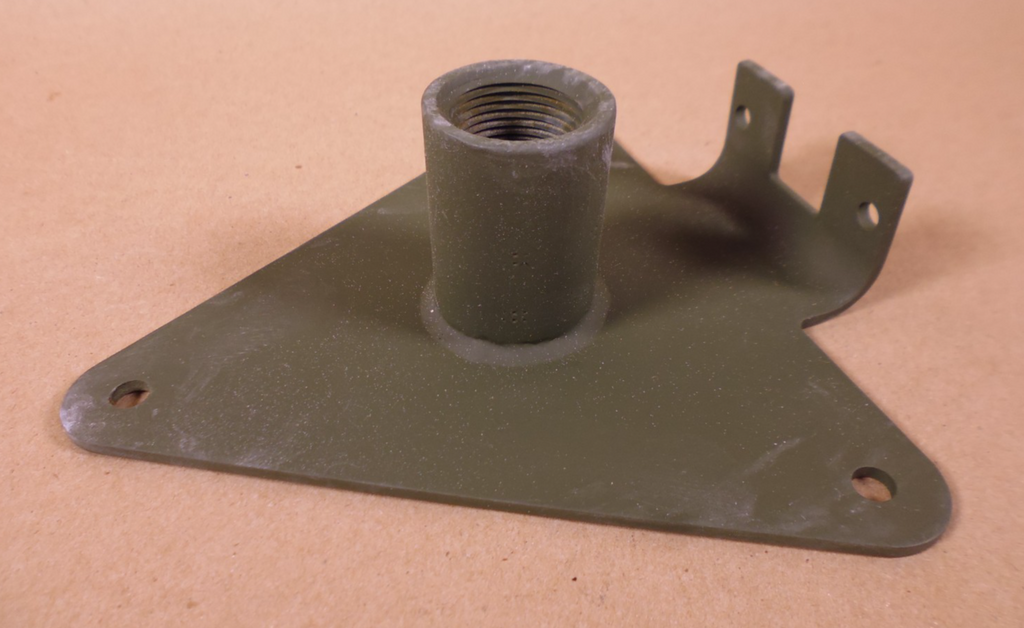 M939 M923 Convoy Warning Light Kit Mounting Plate 12296642 , 5340-01-217-8296 | Genuine M35 Military Truck Parts and M939 Cargo Truck Surplus Parts