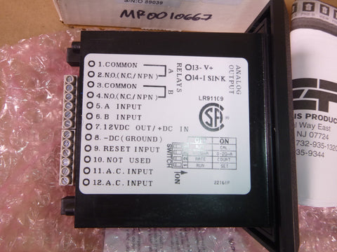 MR2B3 KEP Kessler-Ellis Mini-Batcher 6-Digit LED Flow Batcher 220VAC 6.5VA | Electrical MRO Replacement Parts & Components and Commercial Electrical Supplies Company