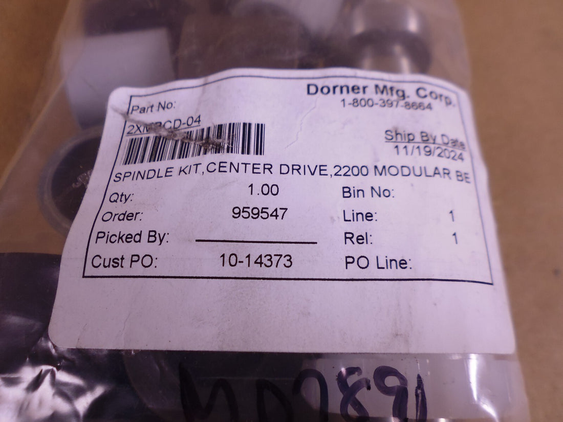 Dorner 2200 Modular Belt Conveyer Center Drive Spindle Kit , 2XMBCD-04 | Industrial MRO Replacement Parts, Manufacturing Machine Parts &amp; Components, Heavy Equipment Parts Supplier