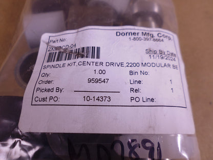 Dorner 2200 Modular Belt Conveyer Center Drive Spindle Kit , 2XMBCD-04 | Industrial MRO Replacement Parts, Manufacturing Machine Parts &amp; Components, Heavy Equipment Parts Supplier