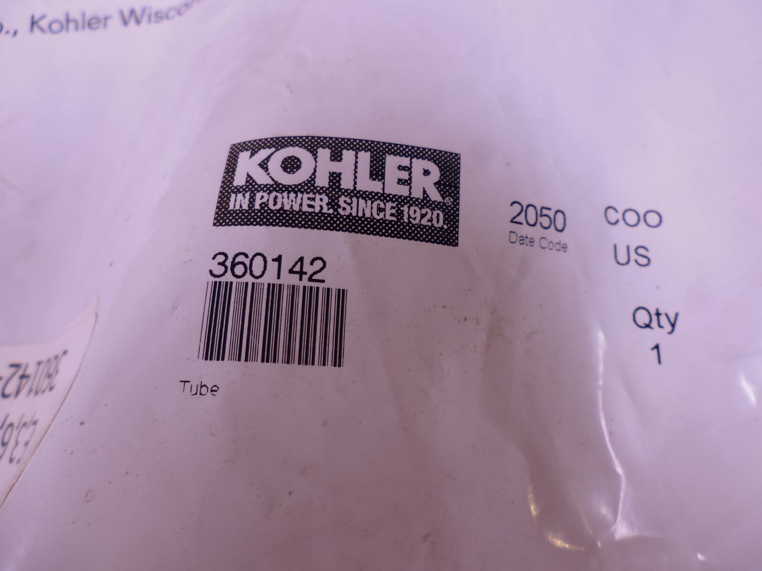 Kohler 360142 Thermostat Tube For John Deere Engine 4024 4025 5030 | Industrial Tractor Parts Supplier and Surplus Tractor Parts &amp; Accessories