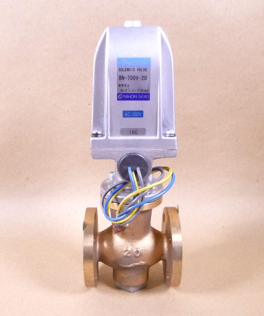 NISCON Solenoid valve BN-700V-20 100/120 Vac 50/60 Hz | Industrial MRO Replacement Parts, Manufacturing Machine Parts &amp; Components, Heavy Equipment Parts Supplier