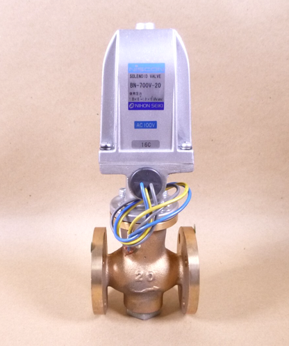 NISCON Solenoid valve BN-700V-20 100/120 Vac 50/60 Hz | Industrial MRO Replacement Parts, Manufacturing Machine Parts &amp; Components, Heavy Equipment Parts Supplier