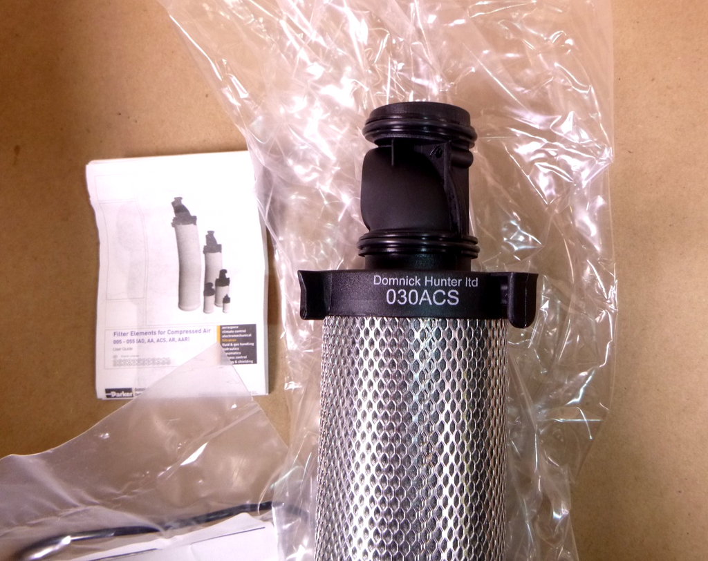 030ACS Parker OEM Dominick Hunter 030ACS Compressed Air Oil Filter Element | Industrial MRO Replacement Parts, Manufacturing Machine Parts & Components, Heavy Equipment Parts Supplier