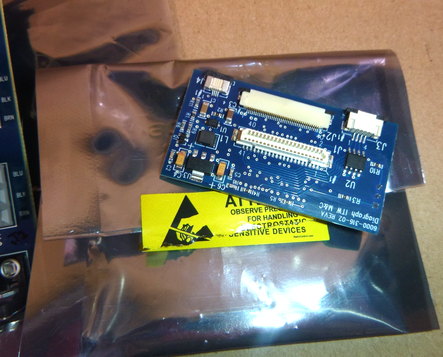 404202 PC Board Assembly &amp; Display Board FoxJet MCA 7 For 7000 &amp; 7100 Series