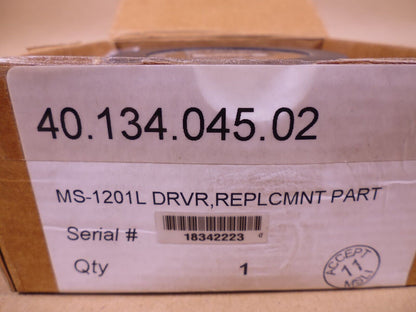 Meyer Sound MS-1201L Replacement Driver For MICA MINA Loudspeaker 40.134.045.02 | Electrical MRO Replacement Parts &amp; Components and Commercial Electrical Supplies Company