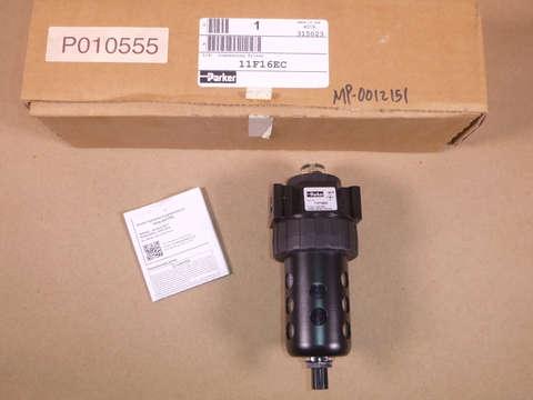 11F16EC Parker Prep-Air II Particulate/Coalescing Filter 1/4" Ports 15-150 Psi | Industrial MRO Replacement Parts, Manufacturing Machine Parts & Components, Heavy Equipment Parts Supplier