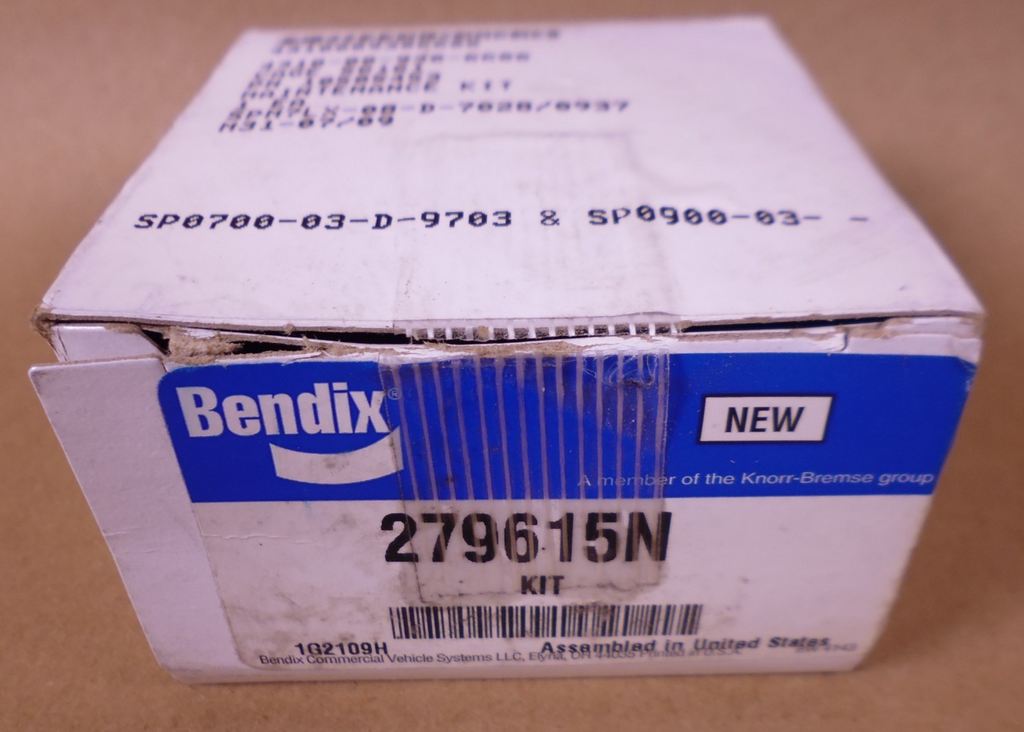 Bendix 279615N Unloader Kit for TF500, TF501, TF600, TF700, TF1000, and TF1400 | Replacement Truck Parts, Trailer Accessories, Automobile Supplies, Car Parts & Accessories