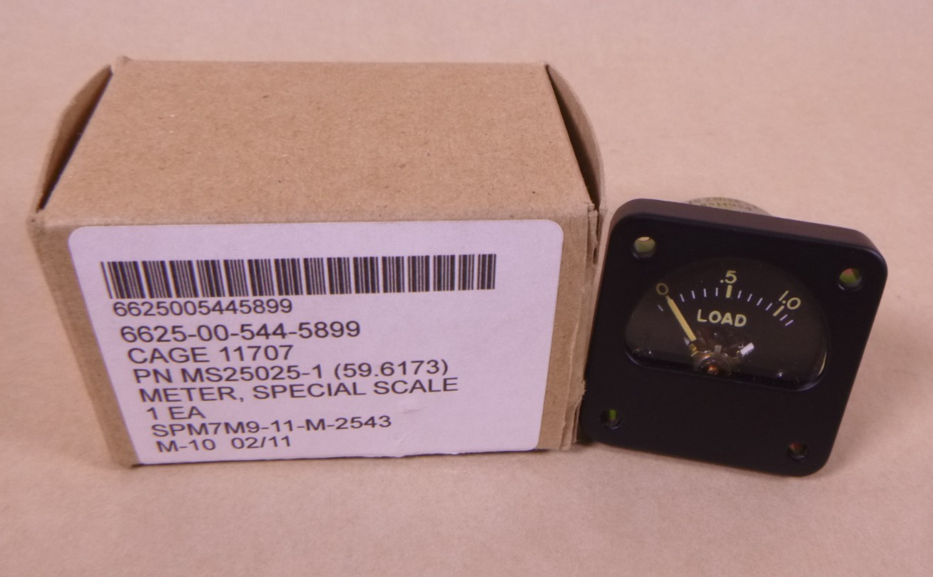 Ideal MS25025-1 Special Scale Meter Load , 6625-00-544-5899
