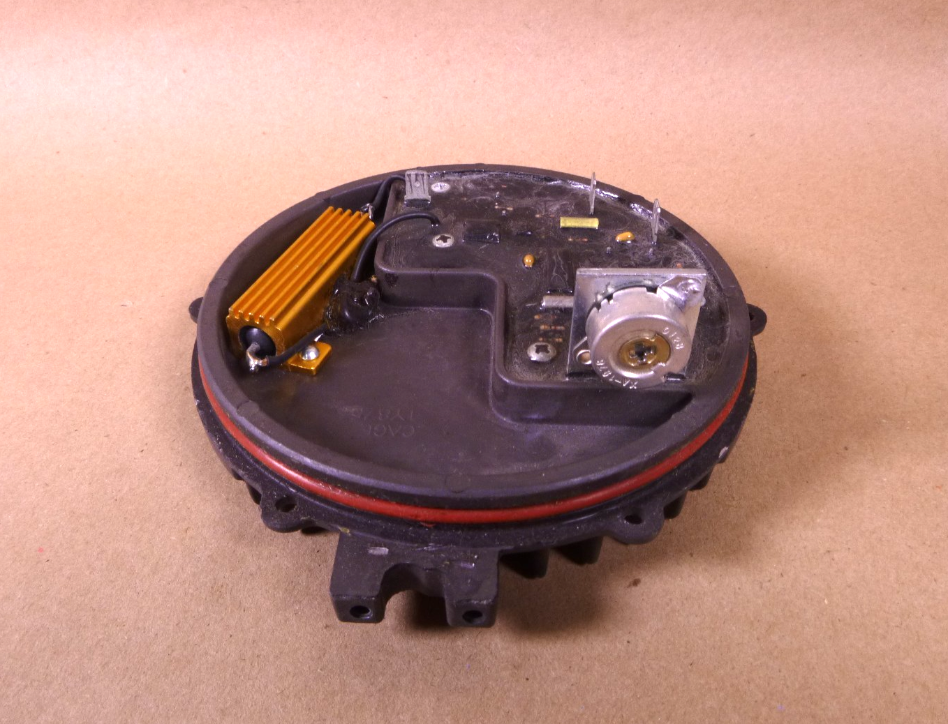 USGI M998 M939 Regulator Assembly For Prestolite 24V 60 Amp Alternator AMA2004AS *ONE FIN MISSING* | Genuine M35 Military Truck Parts and M939 Cargo Truck Surplus Parts