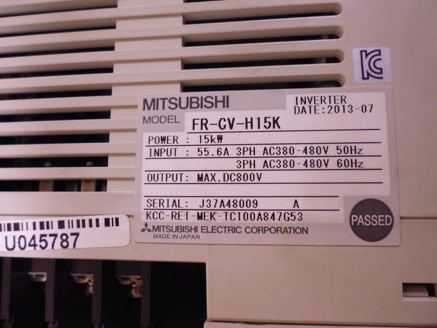 FR-CV-H15K Mitsubishi Inverter 480V Freqrol CV 15KW 20HP | Electrical MRO Replacement Parts &amp; Components and Commercial Electrical Supplies Company