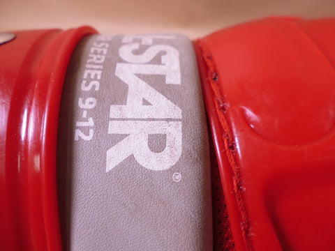 Allstar Top Star LG-TS Catcher's Leg Guards 13.5" (Age 9-12) Red , LG-TS-912 | Industrial MRO Tools and Replacement Industrial Equipment Components