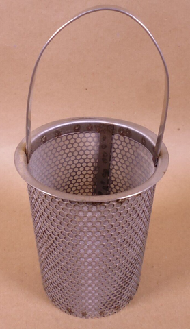 EATON 2" Replacement Basket Strainer, 5/32" Perf, 316SS, ST264SHEX ,For Model 72