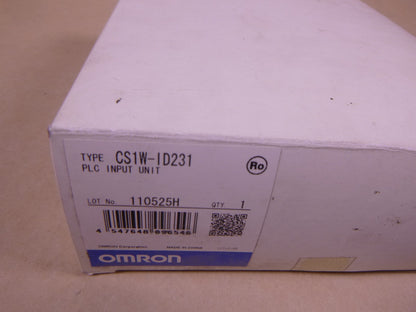 Omron CS1W-ID231 PLC Input Module , 24VDC
