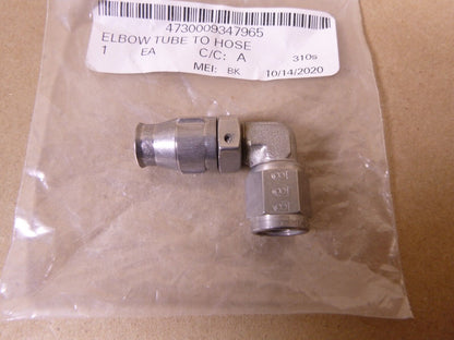 USGI Eaton Elbow Nipple MS27390-4C, G65104-4, 4730-00-934-7965 | Industrial Replacement Nuts &amp; Bolts Distributor and Machinery Screws &amp; Fasteners Supply