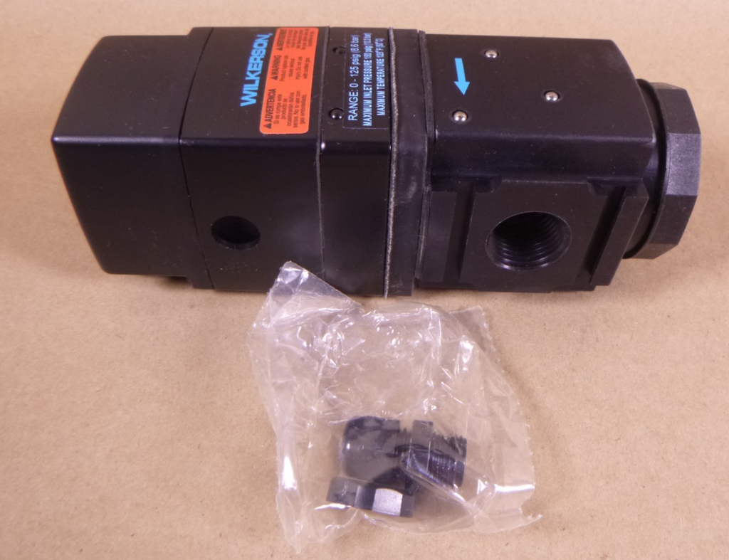 ER1-04-P000 Wilkerson Electronic Regulator ER1 , 0-125PSI, 0-10V, 1/2" Port | Industrial MRO Replacement Parts, Manufacturing Machine Parts & Components, Heavy Equipment Parts Supplier