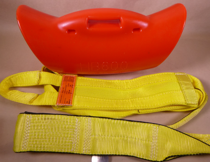 Hosebun 6" Hose Suspension Red Polyurethane Saddle HB600 Yellow Sling RS600 | Industrial MRO Replacement Parts, Manufacturing Machine Parts &amp; Components, Heavy Equipment Parts Supplier