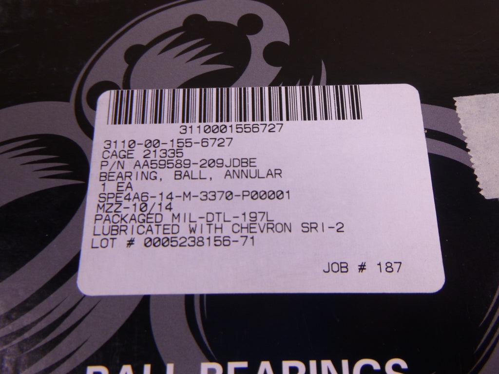 Timken 309WDDN Deep Groove Radial Ball Bearing USA Fafnir , 45x100x25mm | Industrial MRO Replacement Parts, Manufacturing Machine Parts & Components, Heavy Equipment Parts Supplier