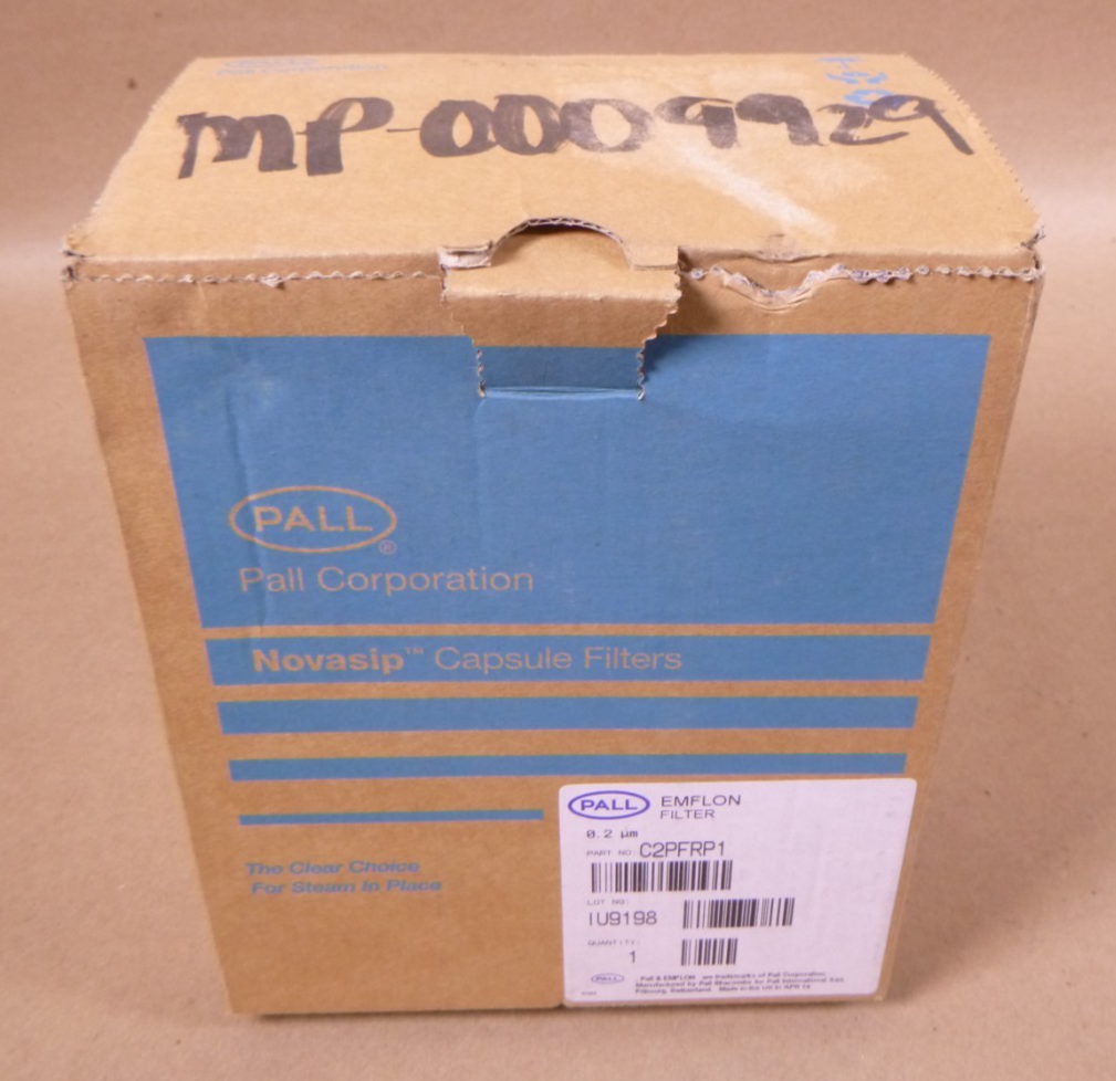 C2PFRP1 Pall Novasip Capsule Emflon PFR Membrane Filter 0.2 um | Industrial MRO Replacement Parts, Manufacturing Machine Parts &amp; Components, Heavy Equipment Parts Supplier