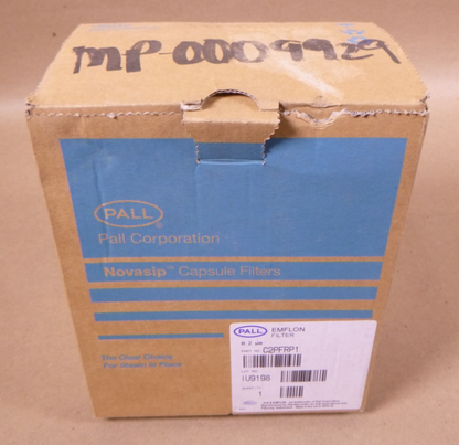 C2PFRP1 Pall Novasip Capsule Emflon PFR Membrane Filter 0.2 um | Industrial MRO Replacement Parts, Manufacturing Machine Parts &amp; Components, Heavy Equipment Parts Supplier