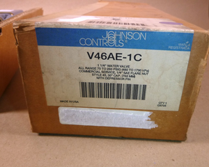V46AE-1C JOHNSON CONTROLS 1-1/4" WATEER REGULATING VALVE | Industrial MRO Replacement Parts, Manufacturing Machine Parts & Components, Heavy Equipment Parts Supplier