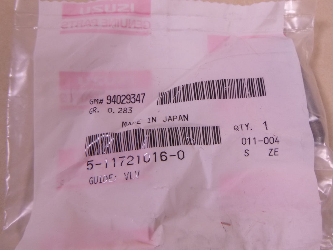 OEM Isuzu 5-11721016-0 Valve Guide For 4JA1 4JB1 4JG2 , 94029347