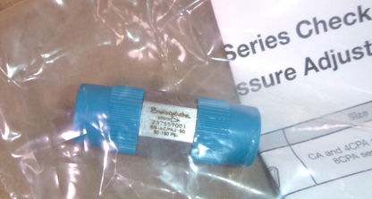 Swagelok SS-4CPA2-50 Stainless Steel 1-Piece Poppet Check Valve 50-150 PSI