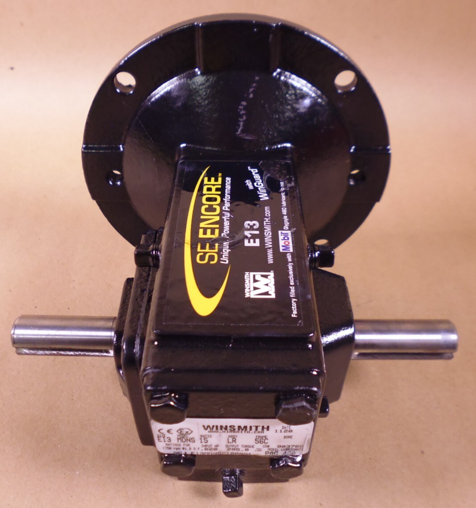 WinSmith SE Encore E13 Speed Reducer, C-Face, 15:1, 56C Frame, E13MDNS21000C1 | Industrial Electric Motors, Pumps & Parts