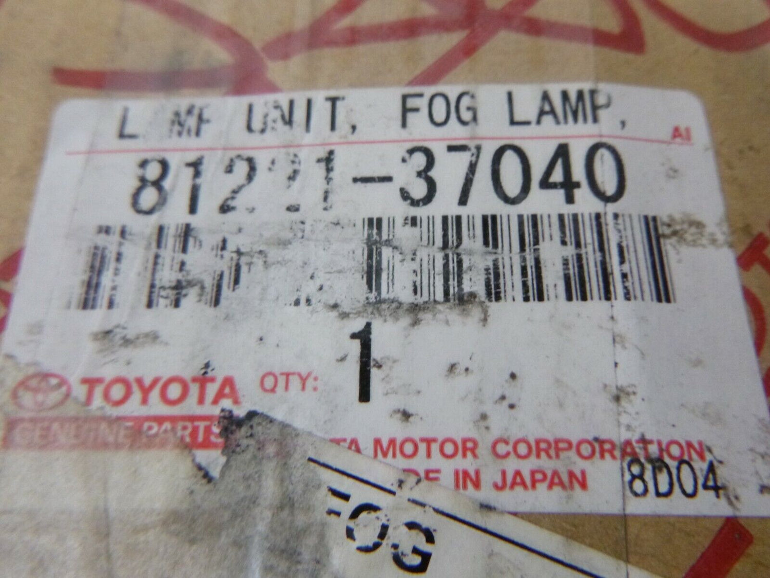GENUINE TOYOTA 81221-37040 LH FOG LAMP FOR 2001-2005 DYNA KDY220,230,240,270 | Replacement Truck Parts, Trailer Accessories, Automobile Supplies, Car Parts &amp; Accessories