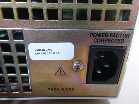 XANTREX XHR 40-25 DC POWER SUPPLY 0-40V 0-25A USA 