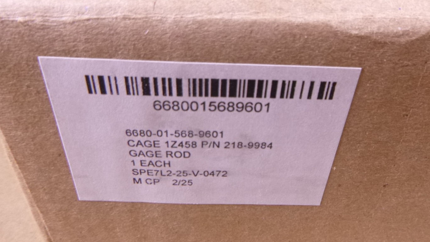OEM CAT 377-6083 Oil Level Dipstick 218-9984 For 420E, 428E , 3054C , C4.4 | Industrial Tractor Parts Supplier and Surplus Tractor Parts &amp; Accessories