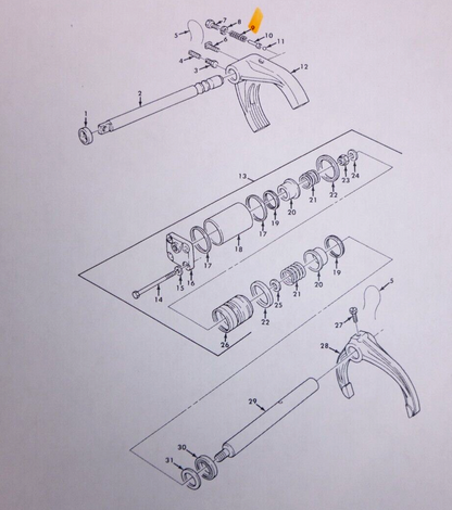 USGI M809 Ser Trucks Transfer Shift Mechanism Spring 7521387, 5360-00-692-6089 | Replacement Truck Parts, Trailer Accessories, Automobile Supplies, Car Parts &amp; Accessories
