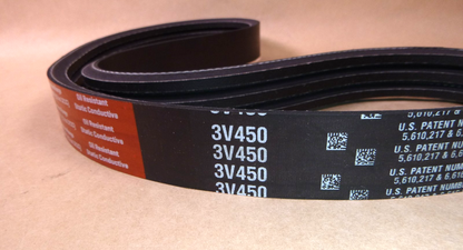 Gates Super HC PowerBand 3/3V450 - 3 Banded V-Belt - Made in USA
