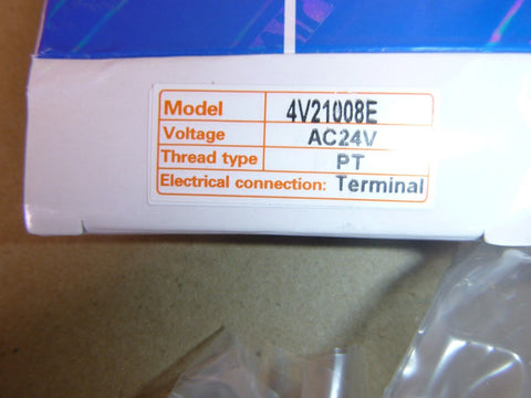 NEW Airtac 4V21008E Solenoid valve 4V210-08E AC24V