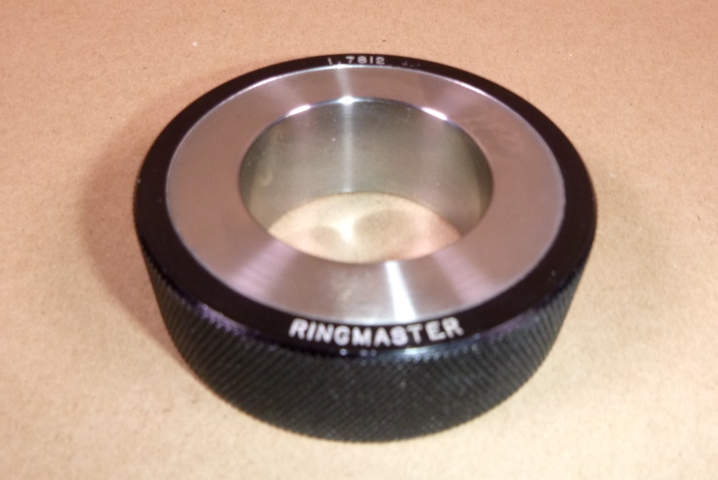 Ringmaster Master Setting Calibration Ring 1.7812 Micrometers / Bore G ...