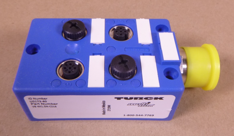 TURCK VB 4X1.5N-CS16 M12 Multi Box 4-Port Junction Box , U0173-40 | Electrical MRO Replacement Parts & Components and Commercial Electrical Supplies Company