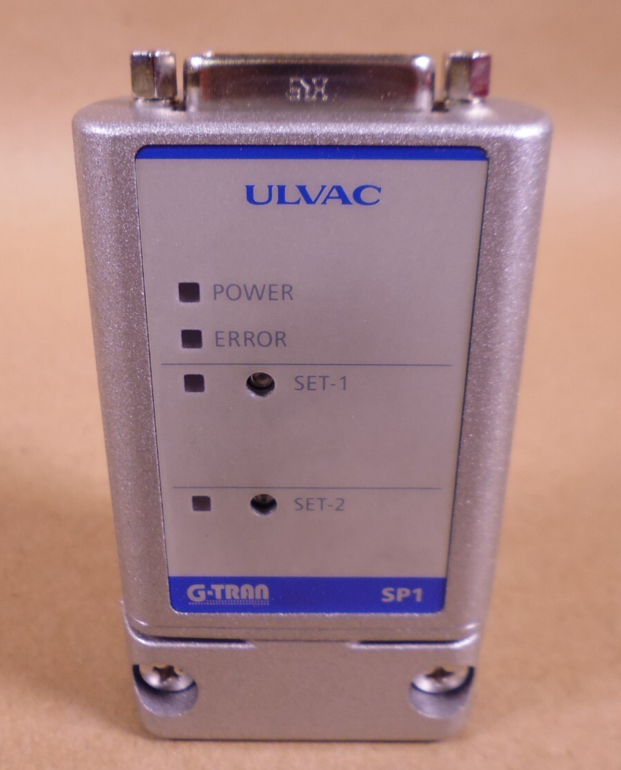 Ulvac G-Tran SP1 Sensor Gauge 24VDC | Electrical MRO Replacement Parts &amp; Components and Commercial Electrical Supplies Company