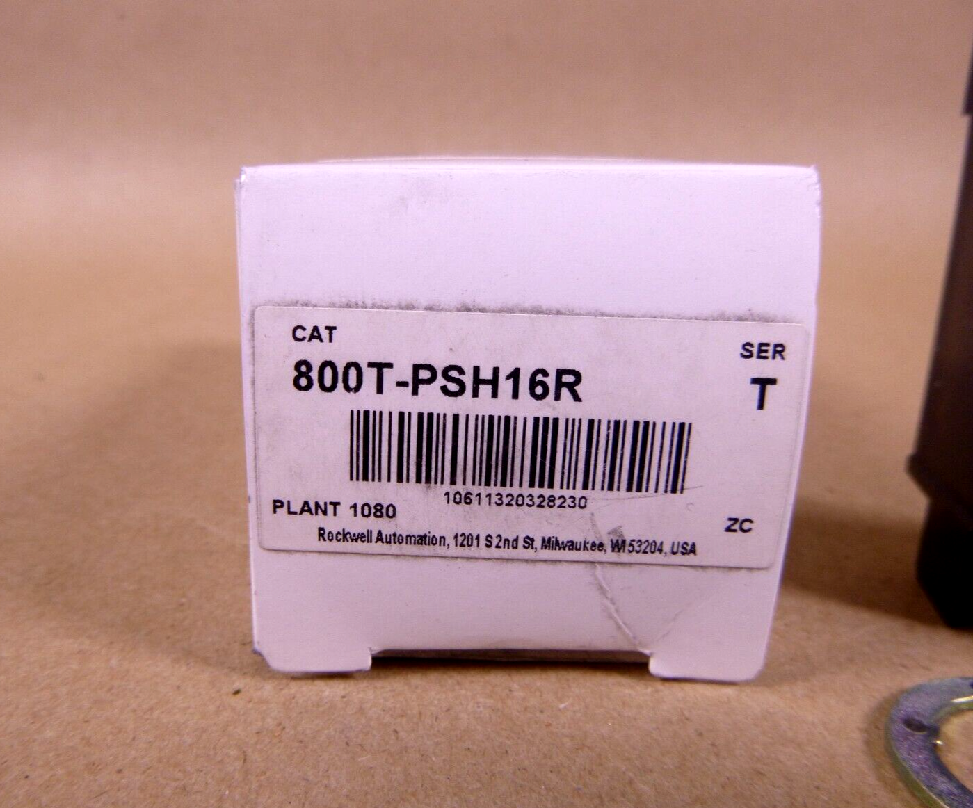 New 800T-PSH16R Allen Bradley 18mm Red Pilot Light, 120V AC, 50/60 Hz | Electrical MRO Replacement Parts &amp; Components and Commercial Electrical Supplies Company