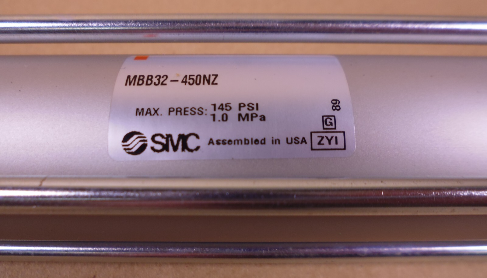 SMC MBB32-450NZ MB Series Single Rod Double-Acting Air Pneumatic Cylinder | Industrial MRO Replacement Parts, Manufacturing Machine Parts &amp; Components, Heavy Equipment Parts Supplier