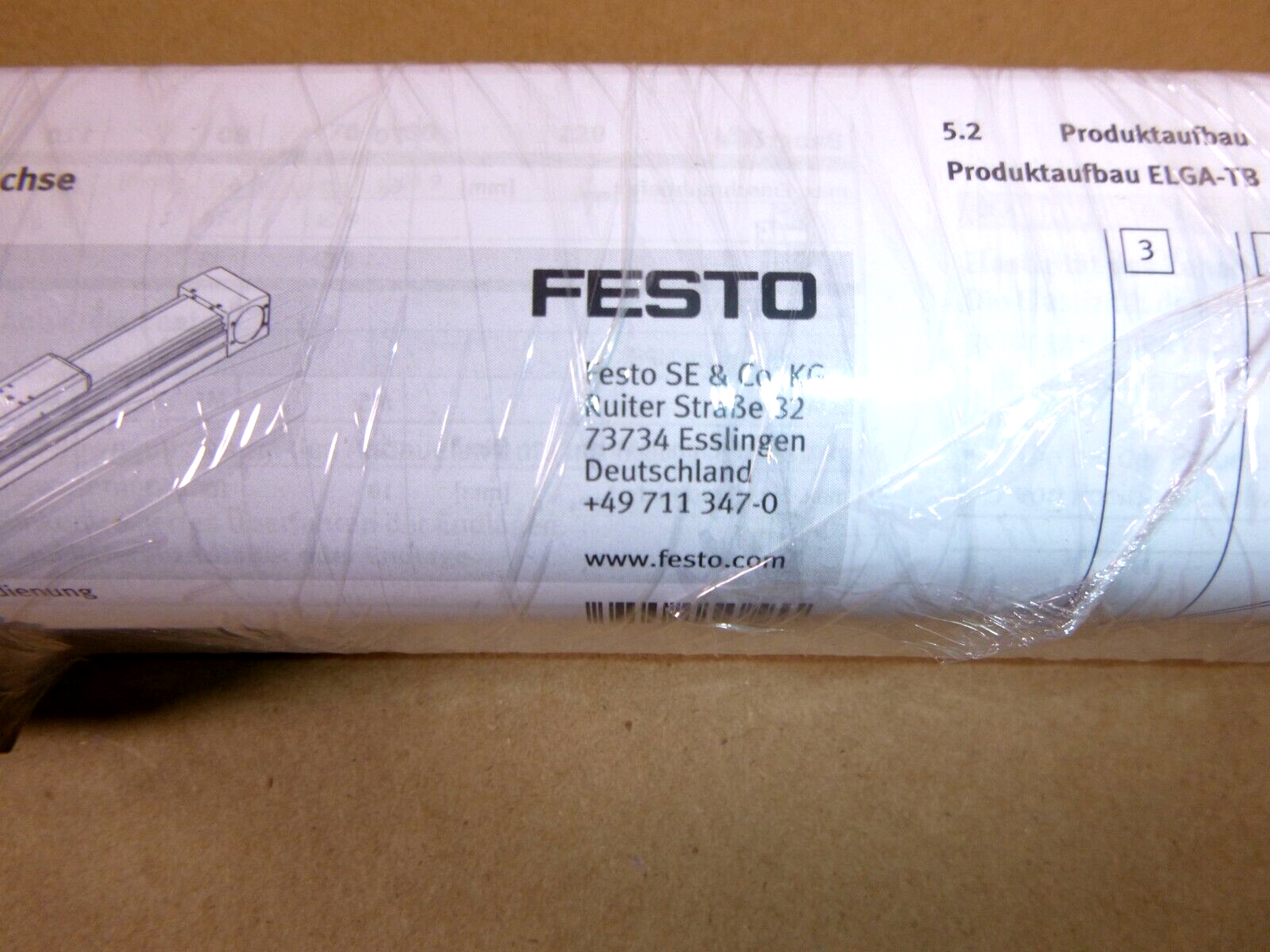 New FESTO Belt Driven Linear Actuator ELGA-TB-KF-70-350-0H, 350mm, 8024914 | Industrial MRO Replacement Parts, Manufacturing Machine Parts &amp; Components, Heavy Equipment Parts Supplier