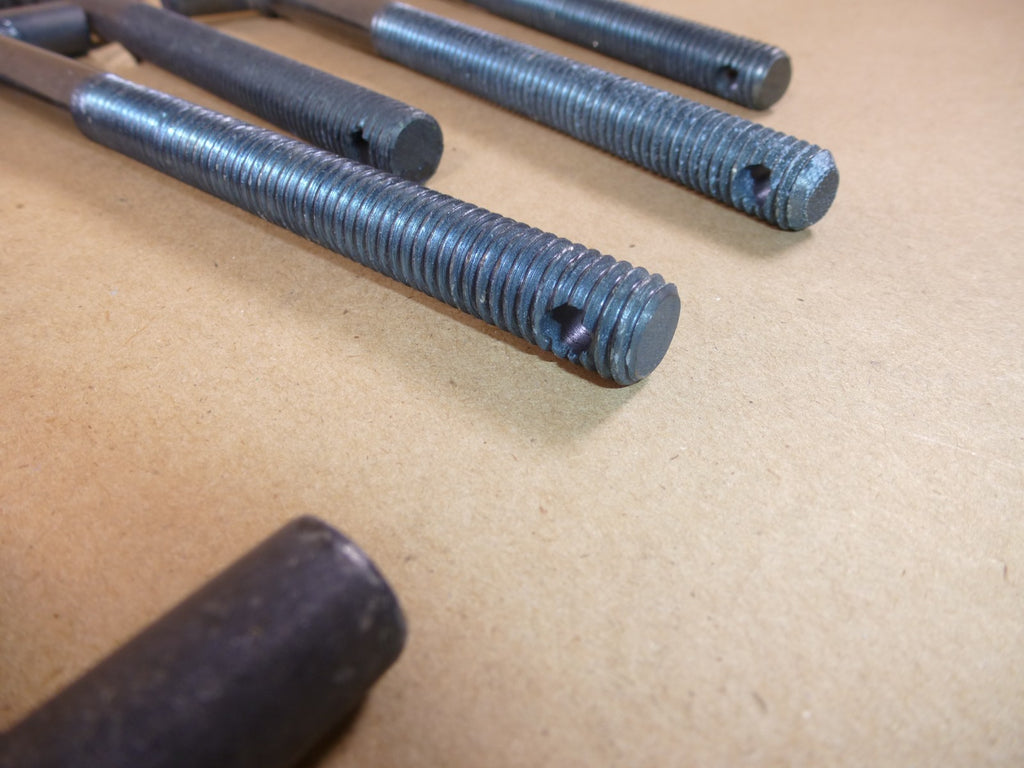 12x 1/2-13 X 6-3/4" Drilled Shank Steel TEE Head T-Bolt Military Oshkosh 3474486 | Industrial Replacement Nuts & Bolts Distributor and Machinery Screws & Fasteners Supply