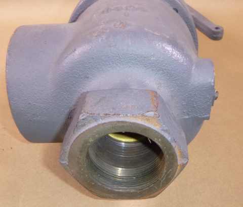 Kunkle 2" x 3" Relief Valve , 25PSI Set, 3690 Lbs. HR CAP, 252AKH22LS