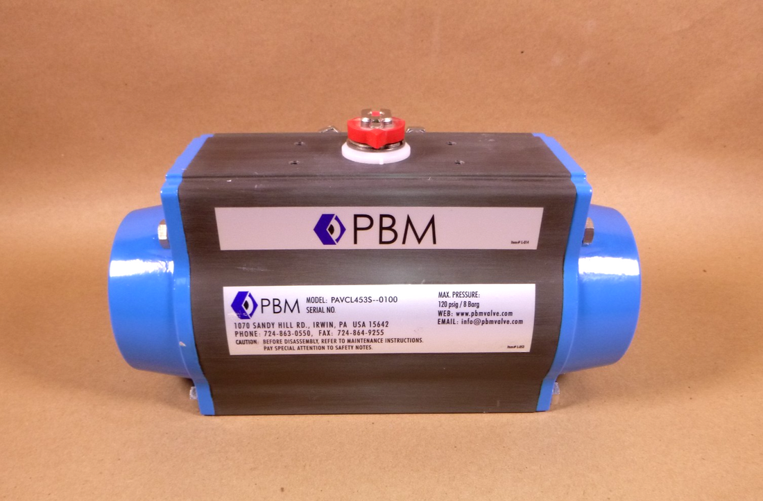 PAVCL453S-100 PMB Pneumatic Valve Actuator 120 Psig | Industrial MRO Replacement Parts, Manufacturing Machine Parts &amp; Components, Heavy Equipment Parts Supplier