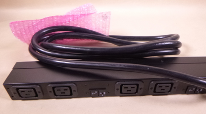 APC AP9570 4-C19 Outlet 208VAC 24A 50/60Hz Rack PDU Basic 1U