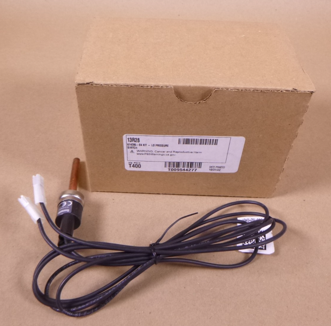 Lennox 614285-04 Low Pressure Switch Actuates At 90 Psi Resets At 40 Psi 13R28 | Electrical MRO Replacement Parts &amp; Components and Commercial Electrical Supplies Company