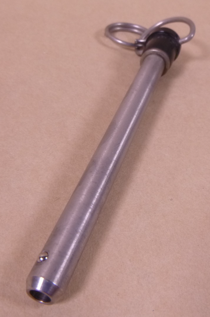 3/8" Shank x 4" Grip Length 17-4 Stainless Steel Ball Lock Quick Release Pin USA