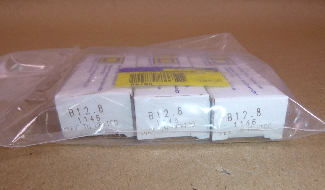 Square D B12.8 Overload Heater Element (Lot of 3) | Electrical MRO Replacement Parts &amp; Components and Commercial Electrical Supplies Company
