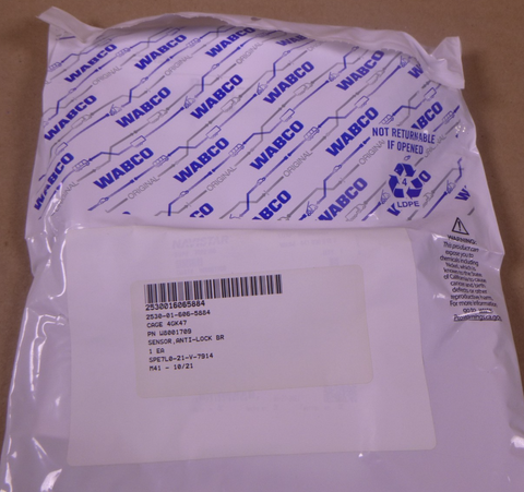 OEM Wabco W8001709 ABS 38" Speed Sensor Cable R955336, 85105999, 85106608 | Replacement Truck Parts, Trailer Accessories, Automobile Supplies, Car Parts & Accessories