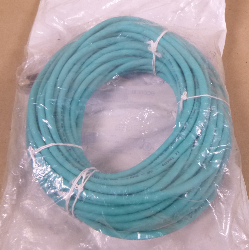 Balluff BCC0E8U BCC M414-E894-8G-672-ES64N9-200 Ethernet Cable RJ45 to M12 20M