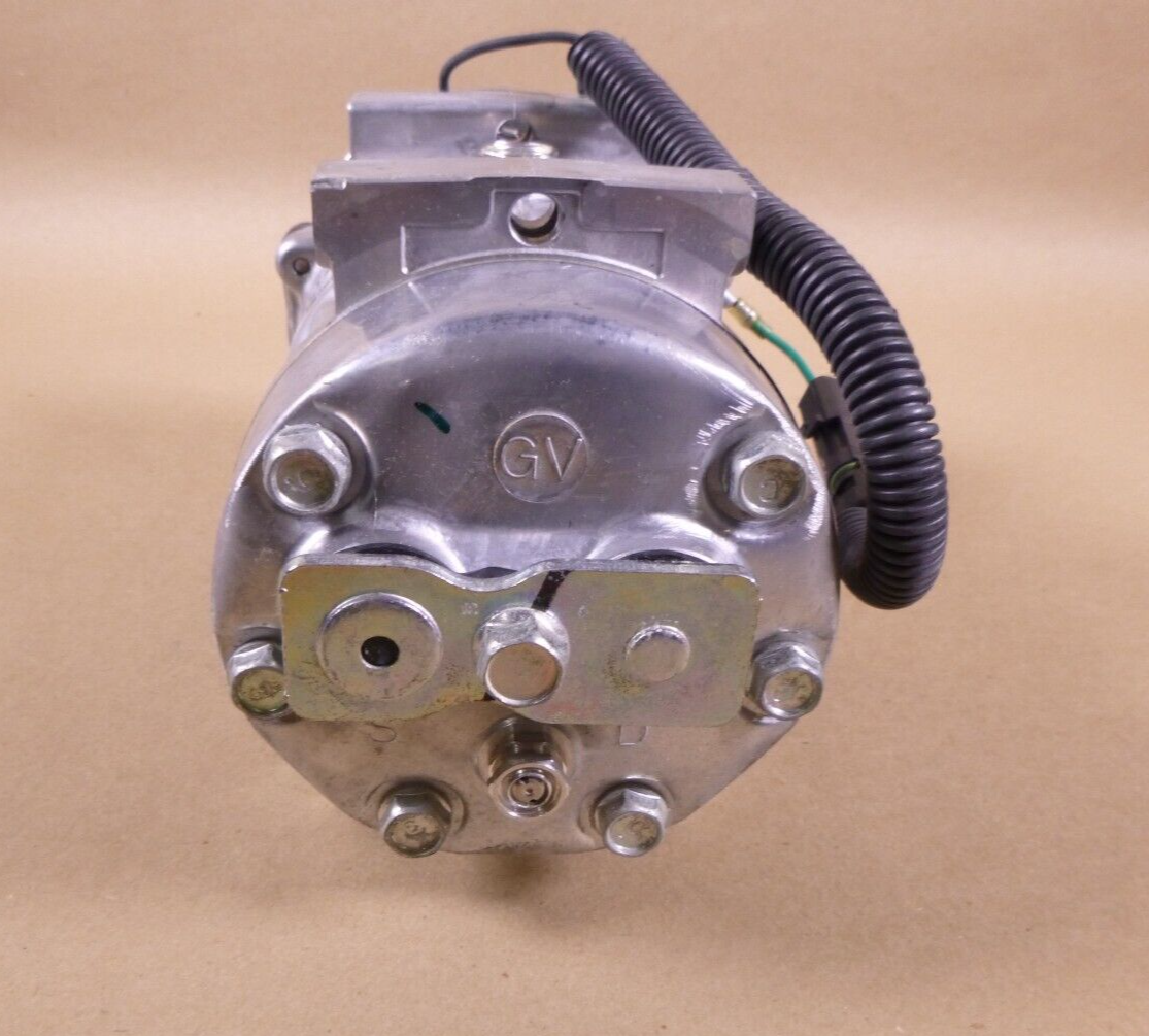 New Sanden SD7H15 AC Compressor U4051, 24 Volt 126mm Clutch, 12 Groove, R134a | Replacement Truck Parts, Trailer Accessories, Automobile Supplies, Car Parts &amp; Accessories